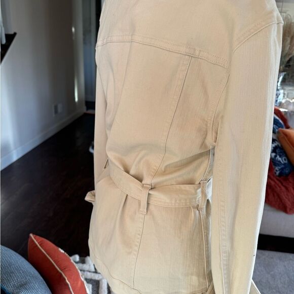 Sanctuary denim Beige Utility Jacket with Belt - Picture 4 of 6